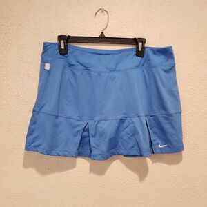 Nike Women's Athletic Skort - Blue Size XL